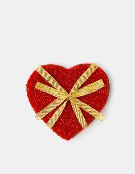 2-Pack Beaded Heart Coasters , , large