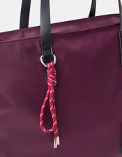 Harper Nylon Laptop Tote Bag, Red (BERRY), large