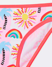 Summer Palm Tree Bikini Set, Multi (BRIGHTS-MULTI), large