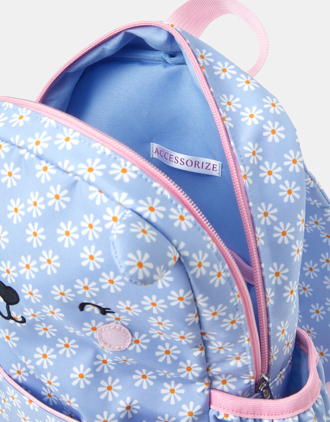 Girls Daisy Print Cat Backpack, , large