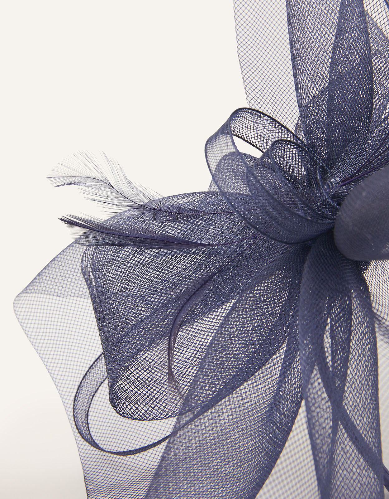 Mia Oversized Bow Fascinator Blue | The 