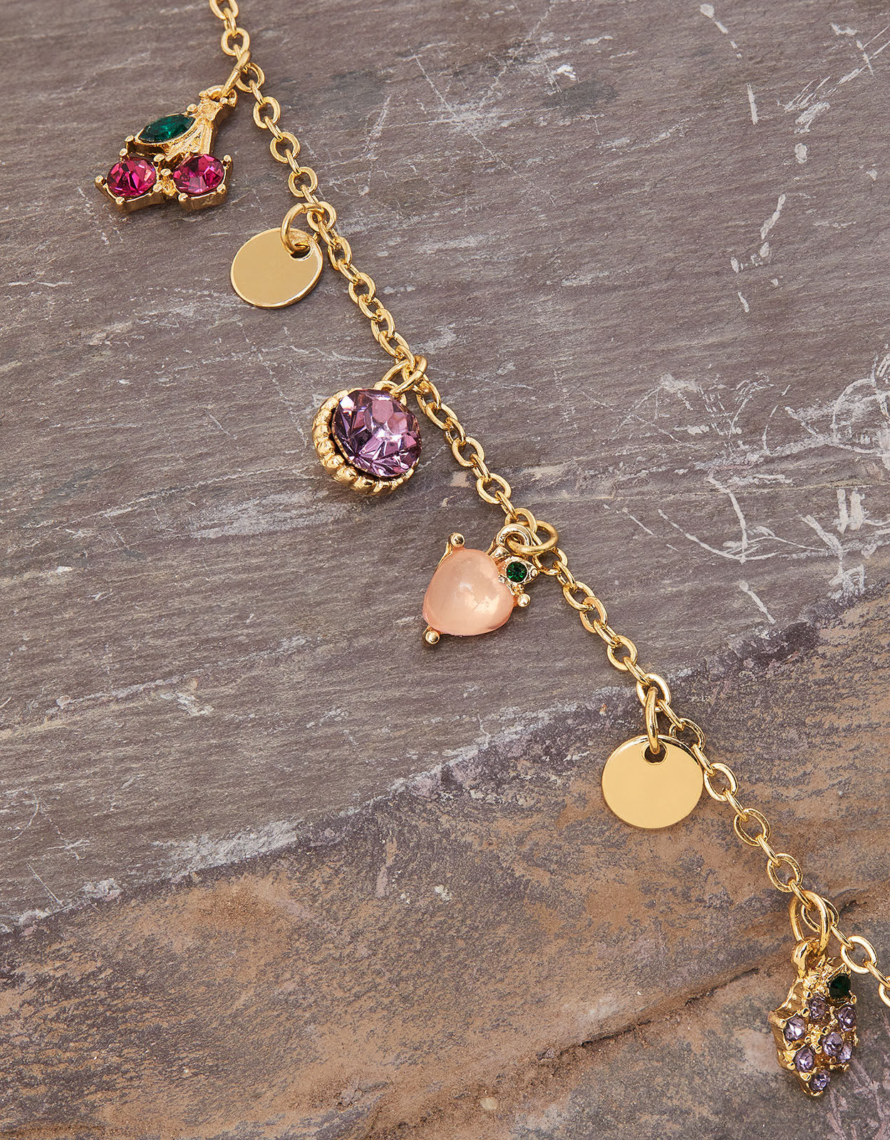 Fruit Charm Anklet Anklets Accessorize Global