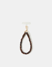 Leopard Print Wrist Phone Strap, , large