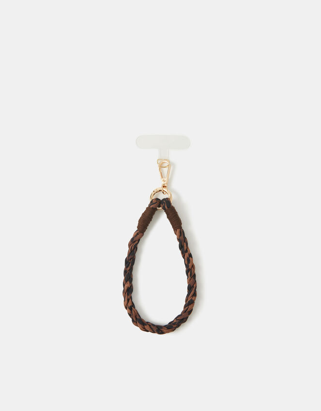 Leopard Print Wrist Phone Strap, , large