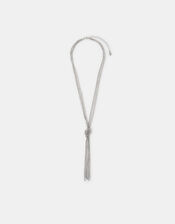 Sparkle Knot Lariat Necklace, , large