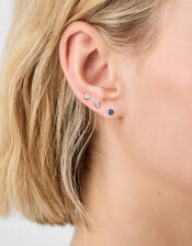 15-Pack Gemstone Stud Earrings, , large