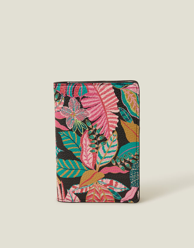 Tropical Print Passport Holder, , large