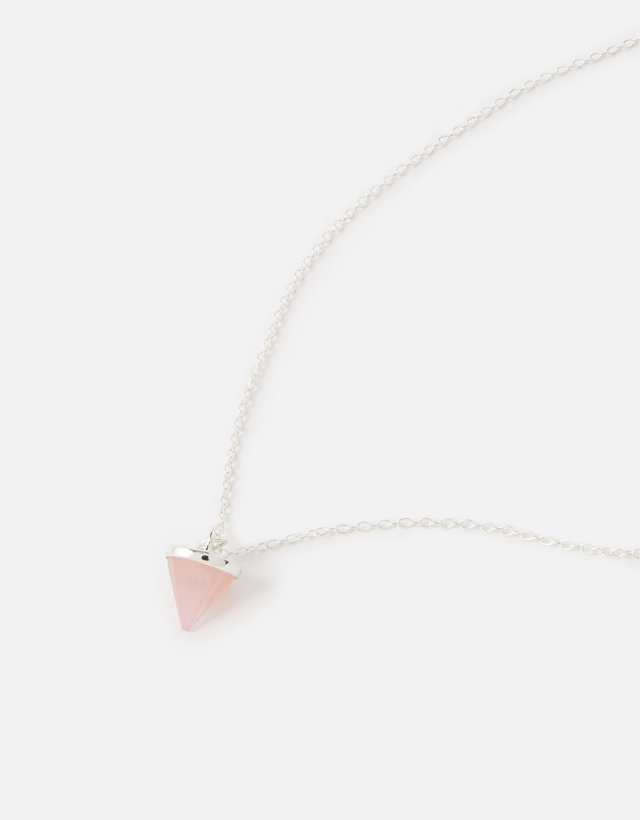 Healing Stones Necklace - Rose Quartz 