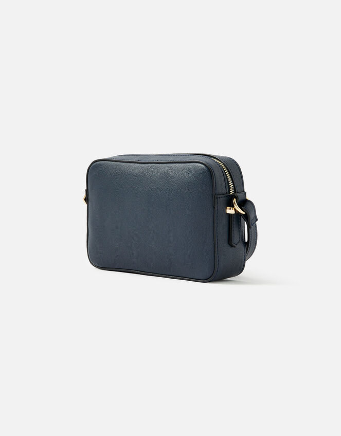 Piper Camera Cross-Body Bag, Blue (NAVY), large