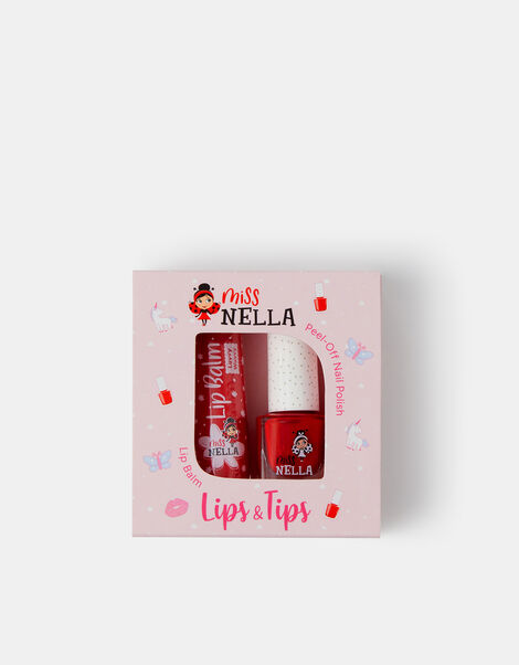 Miss Nella Lip Balm & Nail Polish Set, , large