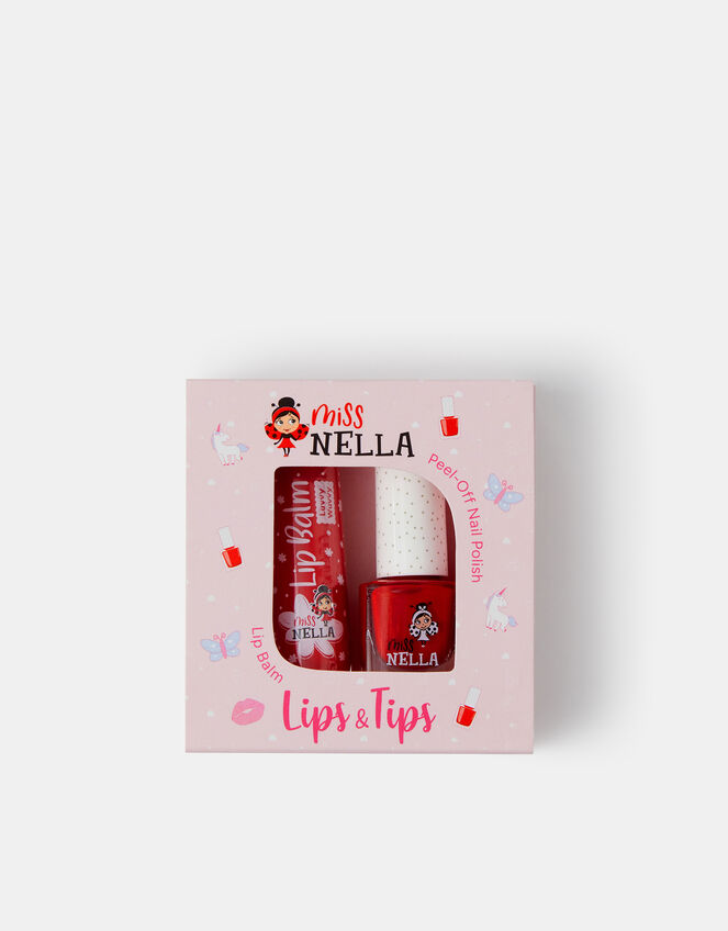 Miss Nella Lip Balm & Nail Polish Set, , large