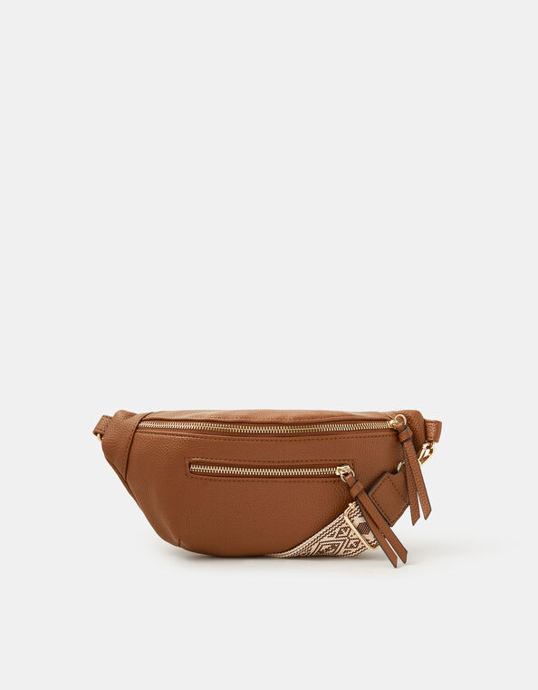 Sling Crossbody Bag, Tan (TAN), large