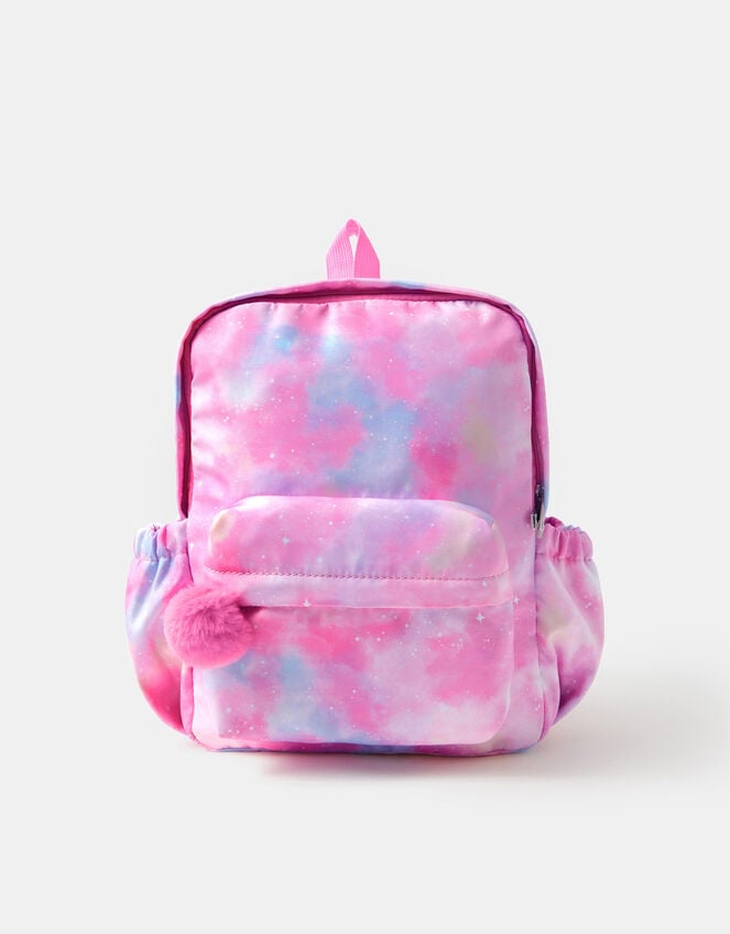 Girls Galaxy Print Backpack, , large