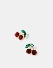 Diamant&eacute; Cherry Stud Earrings, , large