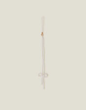 Bow Pearl Phone Charm, , large