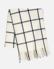Carter Window Pane Check Blanket Scarf, , large