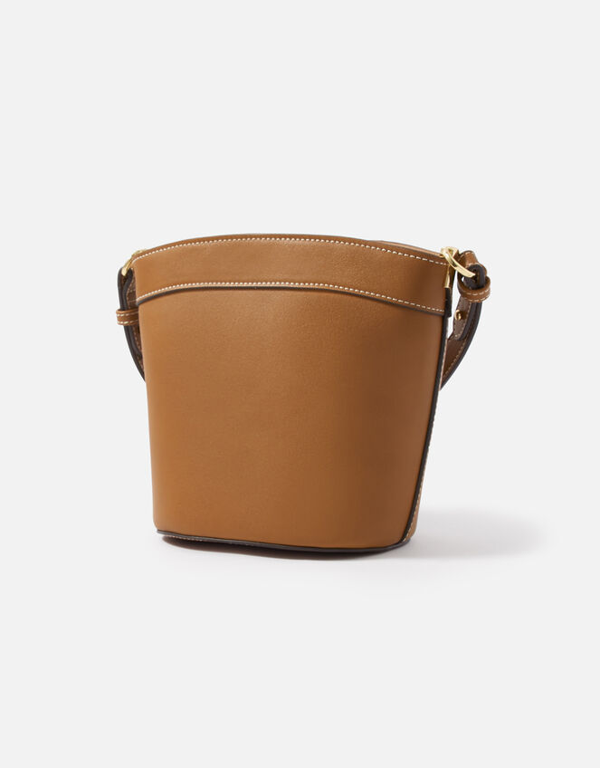 Danielle Detail Cross-Body Bag, Tan (TAN), large