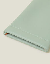 Soft Faux Leather Glasses Case Mint, , large
