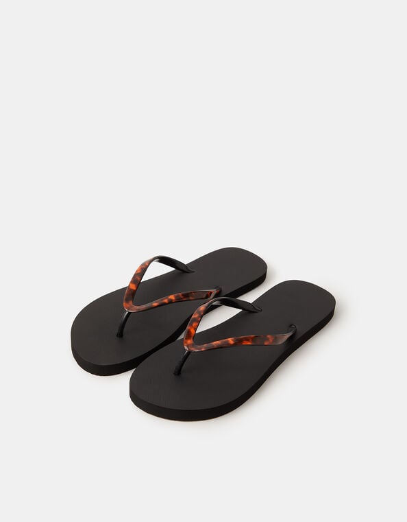 Tort Flip Flops, Black (BLACK), large