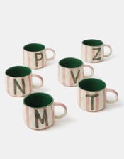 Initial Stripe Mug, Multi (BRIGHTS MULTI), large