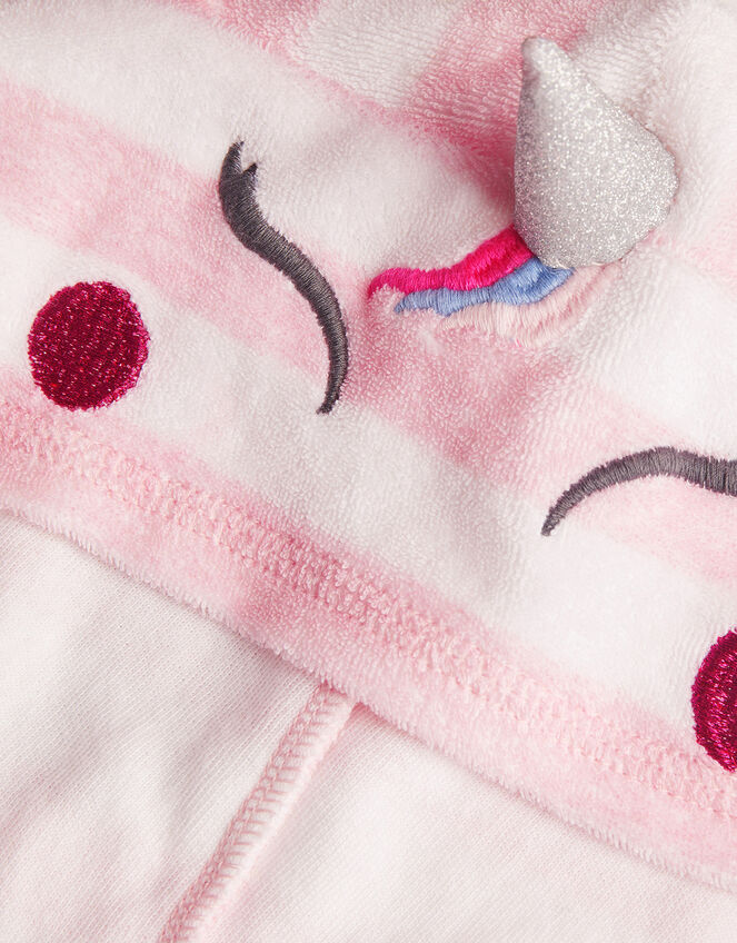 Girls Unicorn Towel Dress, Pink (PINK), large