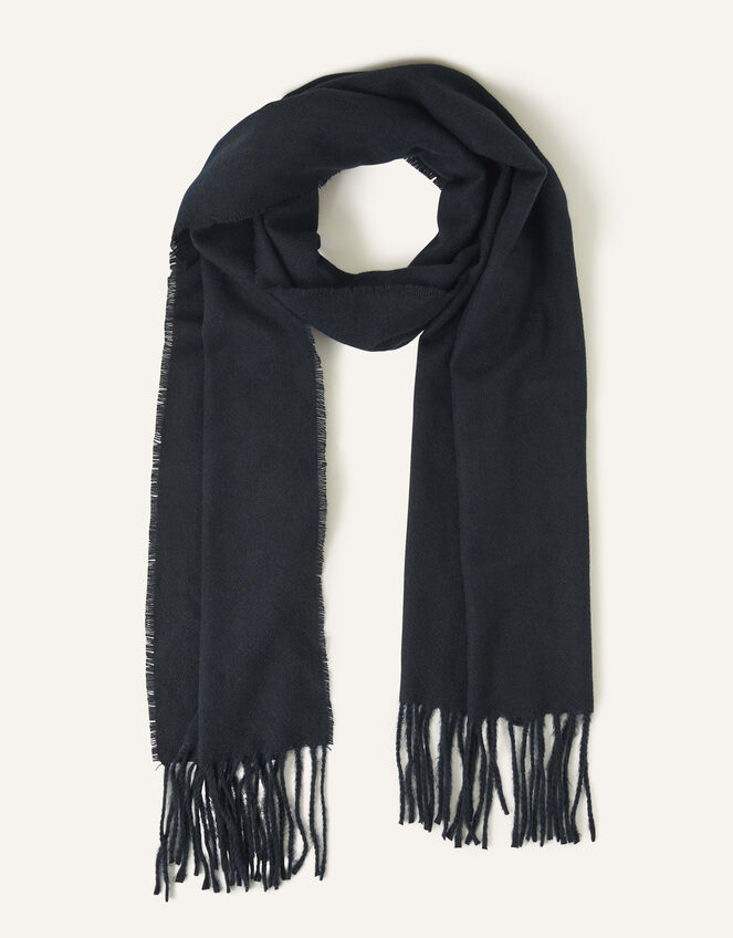 Super-Soft Scarf, Blue (NAVY), large