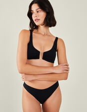 Plain Bikini Bottoms, Black (BLACK), large
