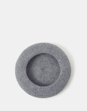 Wool Beret, Grey (GREY), large