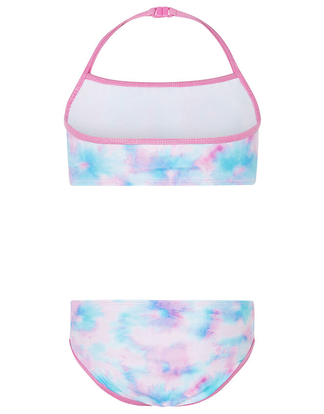 Tie Dye Bikini Set, Pink (PINK), large