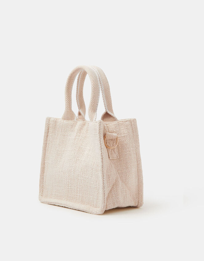 Mini Floral Embellished Handbag, , large