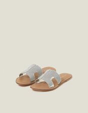 Sparkle Cut-Out Sliders, Silver (SILVER), large