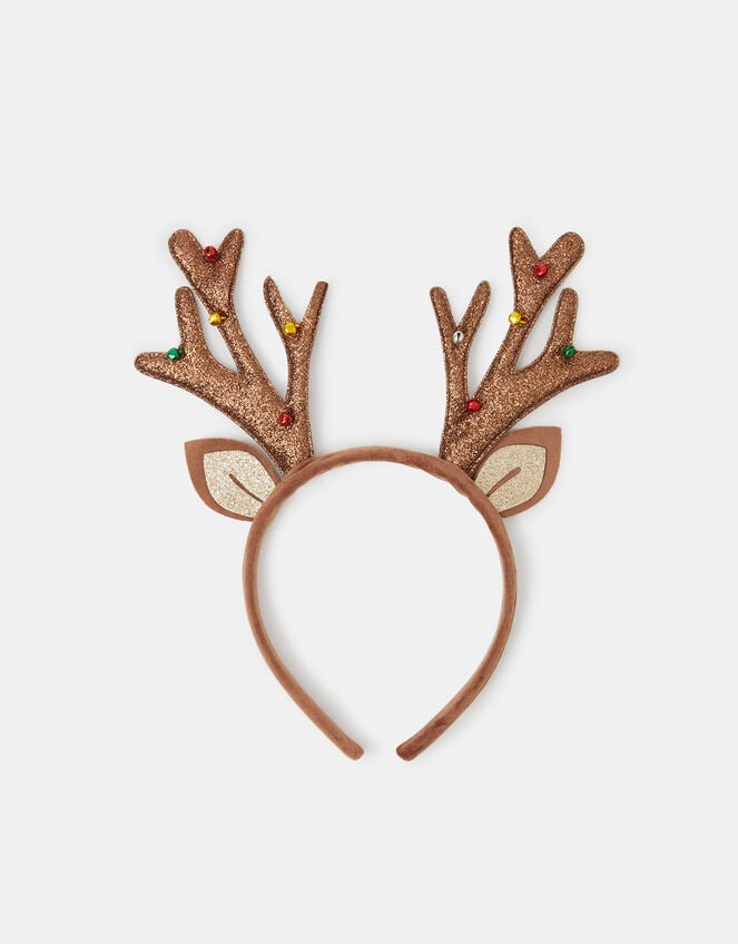 Christmas Reindeer Antlers Headband, Brown (BROWN), large