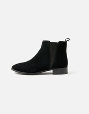 Harriet Suede Boots, Black (BLACK), large