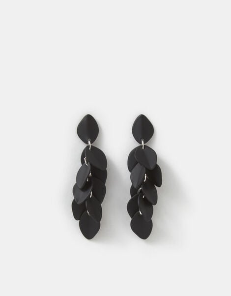 Willow Leaf Drop Earrings, , large