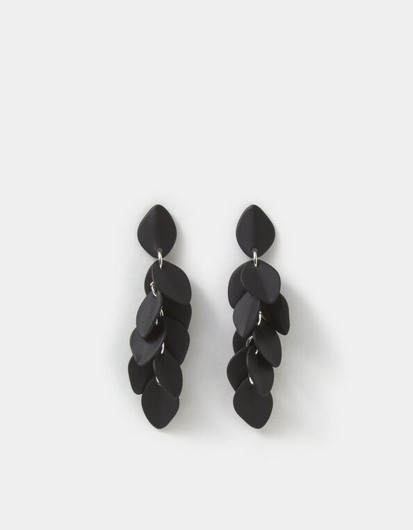 Willow Leaf Drop Earrings, , large