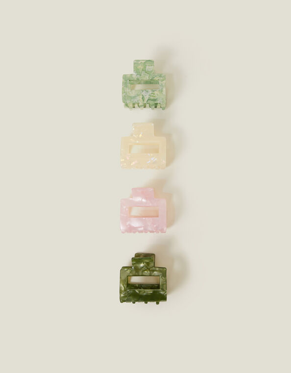 4-Pack Mini Resin Claw Clips, , large