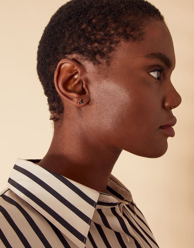 Evil Eye Stud Earrings Set of Three, , large