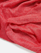 Glitter Occasion Scarf, Red (RED), large