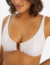 Zig-Zag Bikini Top, Gold (GOLD), large