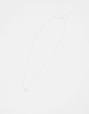 Sterling Silver Elephant Necklace, , large