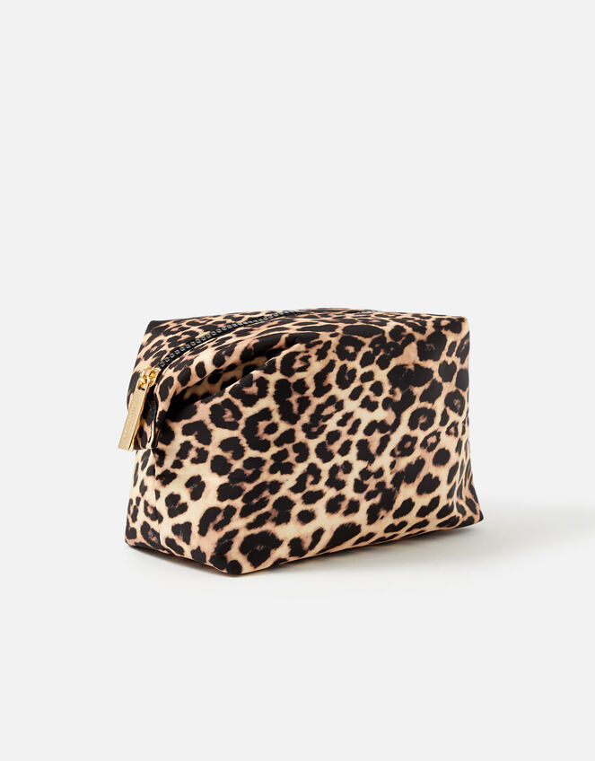 Nylon Pouch, Leopard (LEOPARD), large