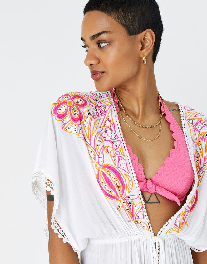 Bright Embroidered Kimono, Multi (BRIGHTS-MULTI), large