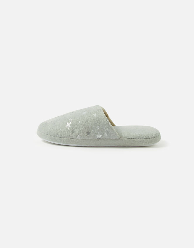 Star Mule Slippers, Grey (GREY), large