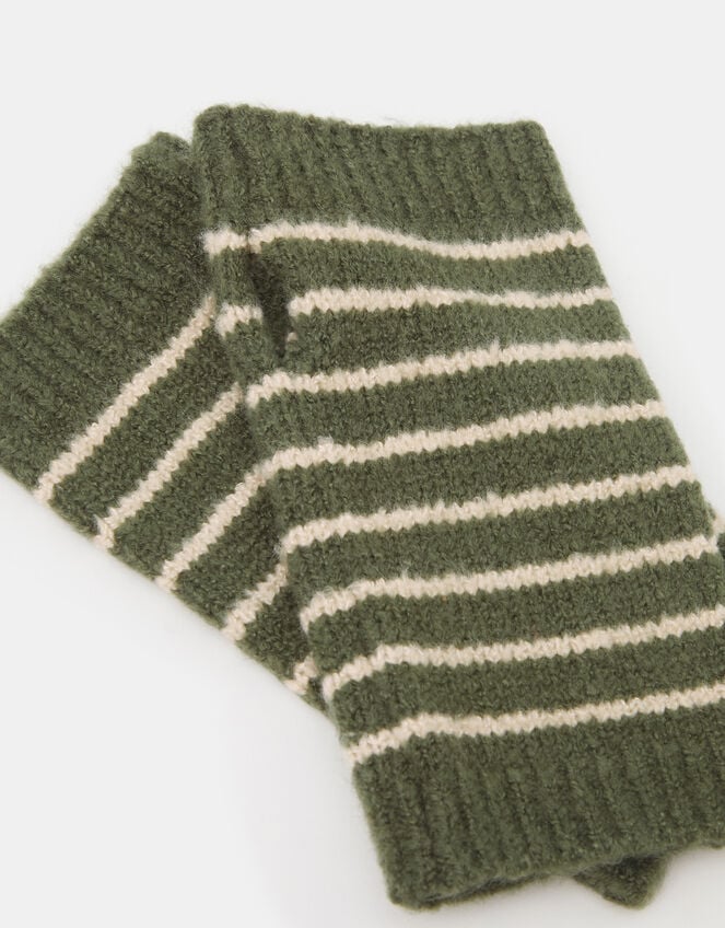 Stripe Wrist Warmers, , large