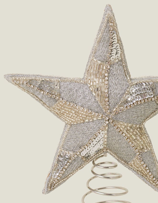 Star Tree Topper, Silver (SILVER), large