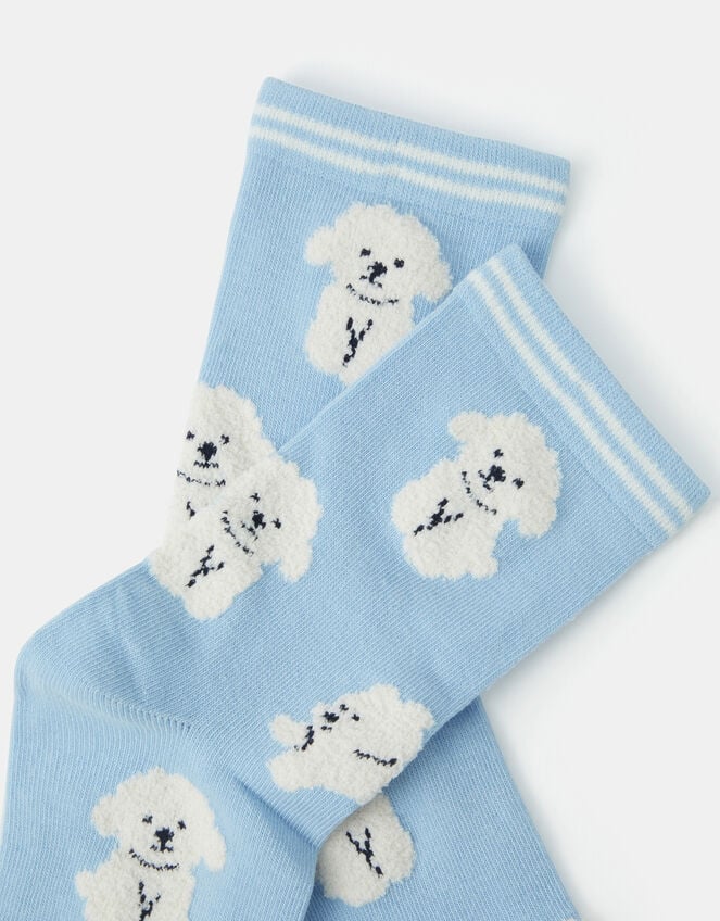Poodle Print Socks, , large
