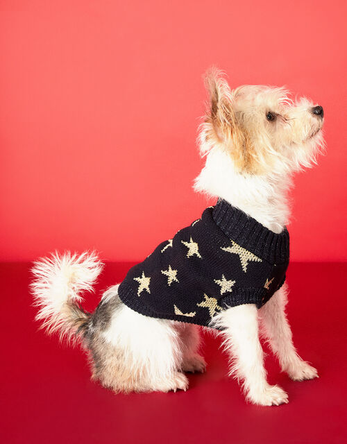 Starry Night Dog Jumper Blue Gifts for pets Accessorize Global