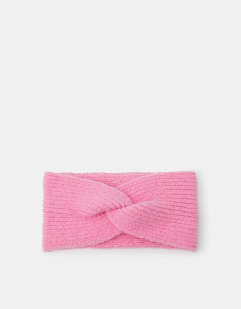 Soft Knit Bando Headband, Pink (PINK), large