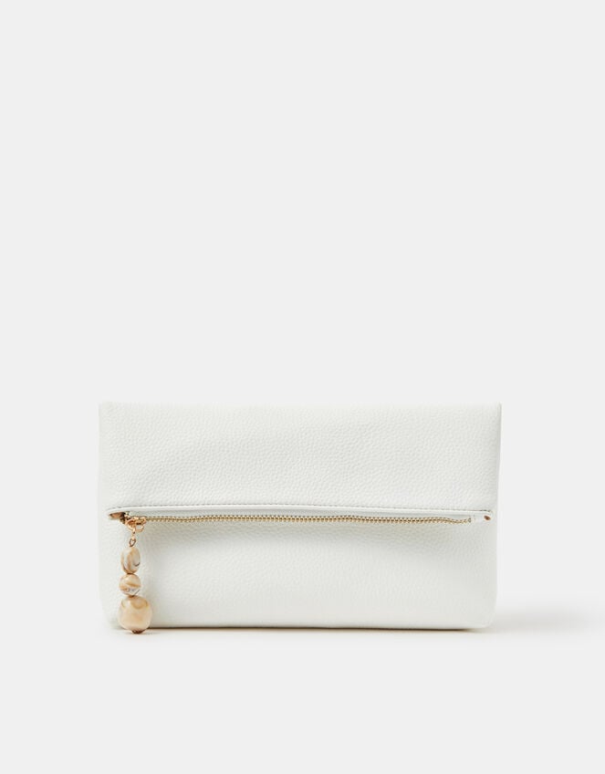Fold-Over Clutch Bag, , large