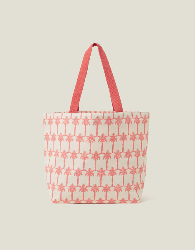 Palm Print Shopper Bag, , large